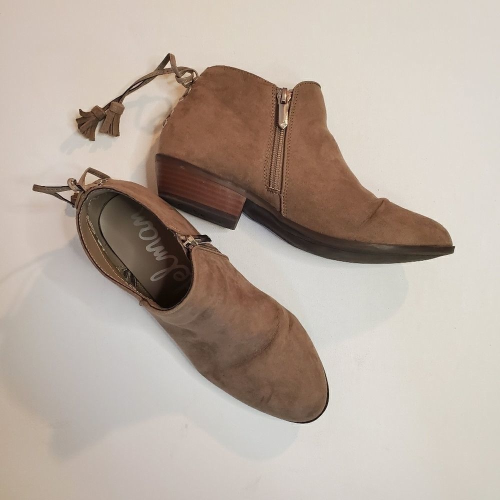 Sam Edleman Tan Booties